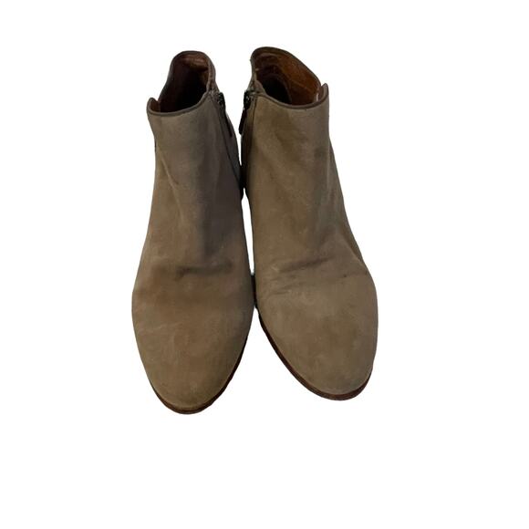 Sam‎ Edelman Women's Size 7.5 Petty Suede Leather Tan Ankle Desert Boots Booties - Picture 3 of 12